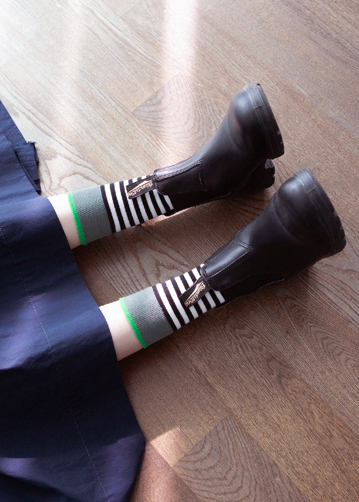rss stripe fashion socks rssw085